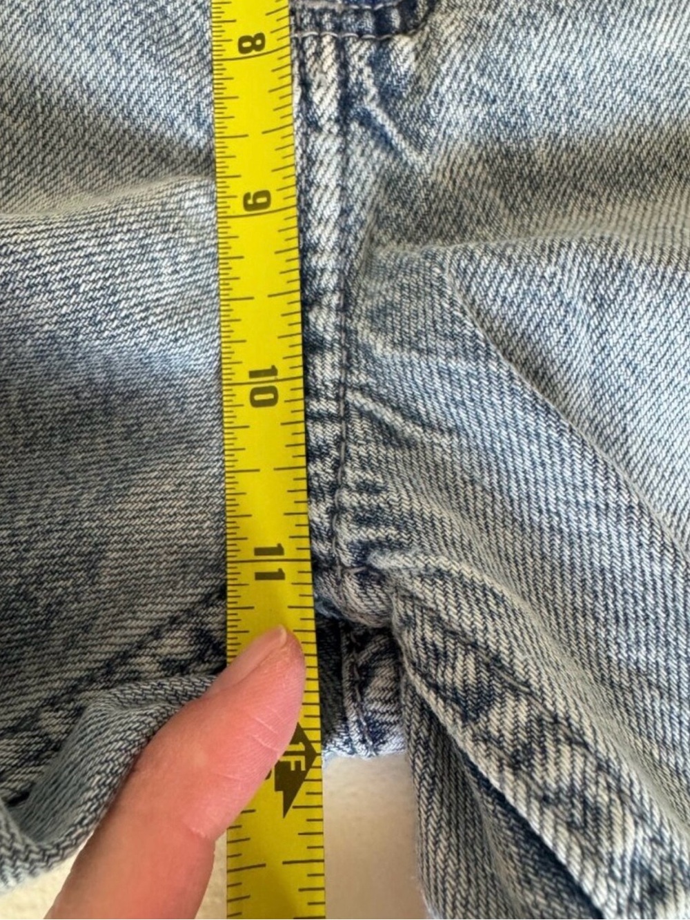 rag & bone Light Wash Wide-Leg Lori Cloud Jeans - Picture 8 of 9